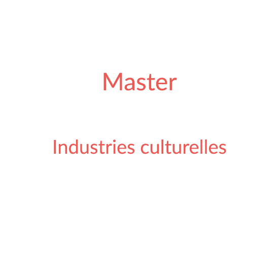 Master Industrie Culturelle