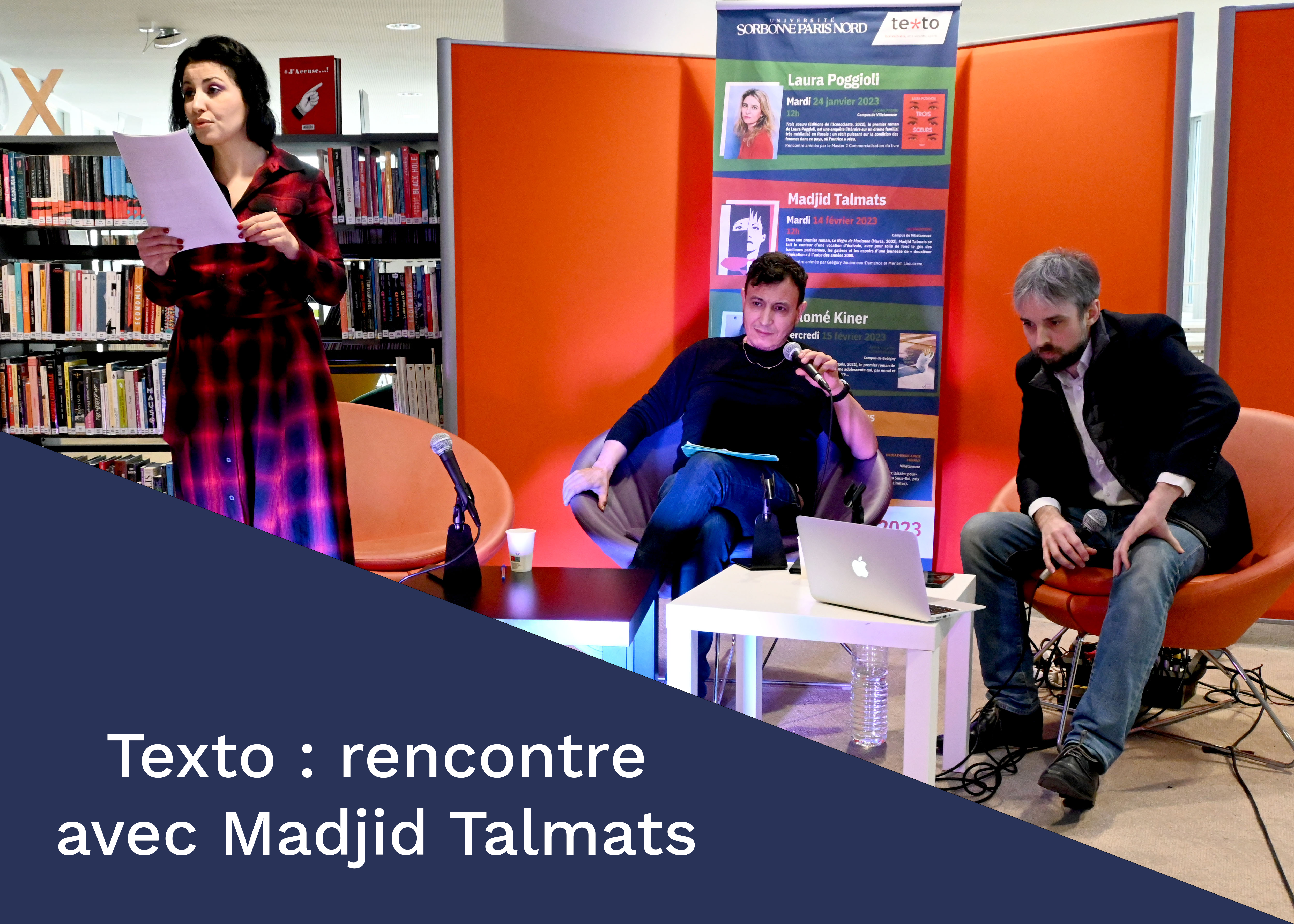 Texto : rencontre avec Madjid Talmats